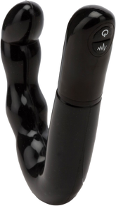 Excellent Power Ebony 10 Function Prostate Massager Black Prostate Toys